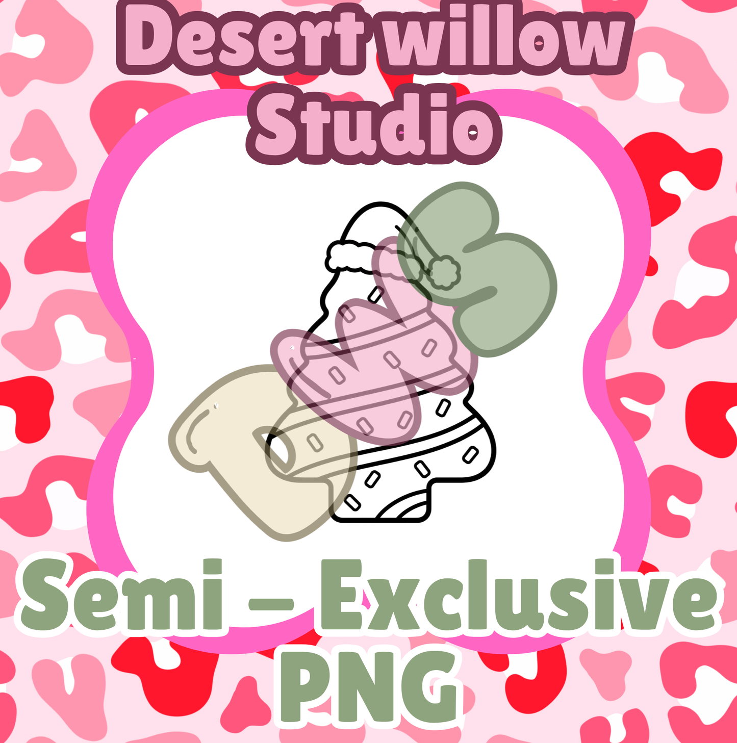santa hat snack cake png