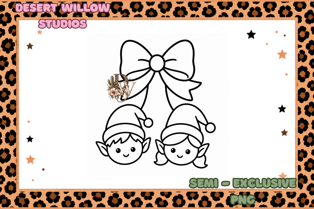 elf cherry bow png