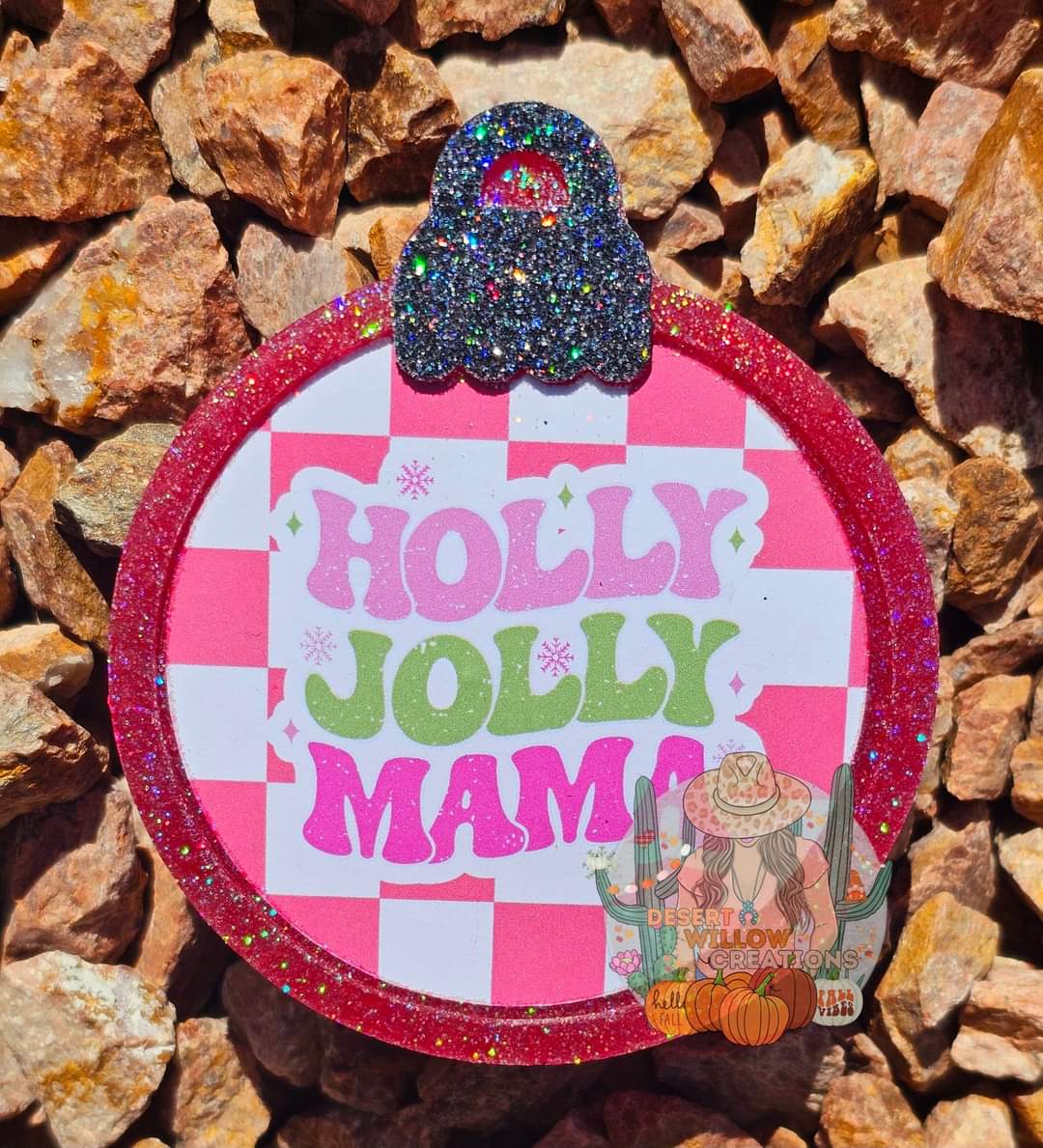 ABC Tis the danm season ornament (cardstock option)