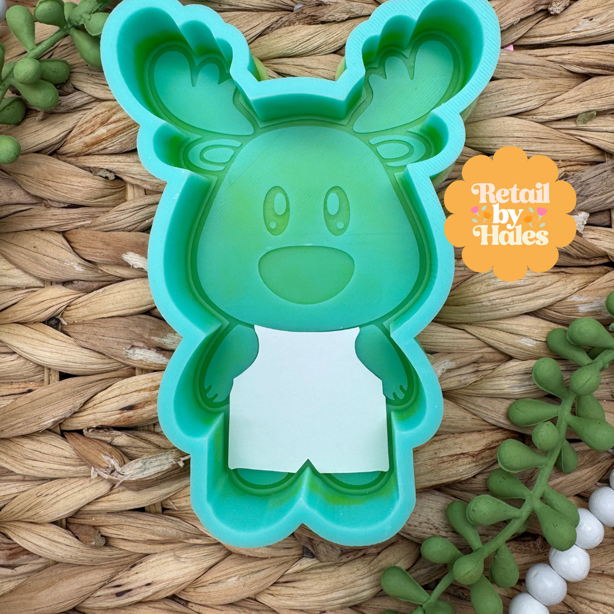 Retail by hales reindeer overall cardstock