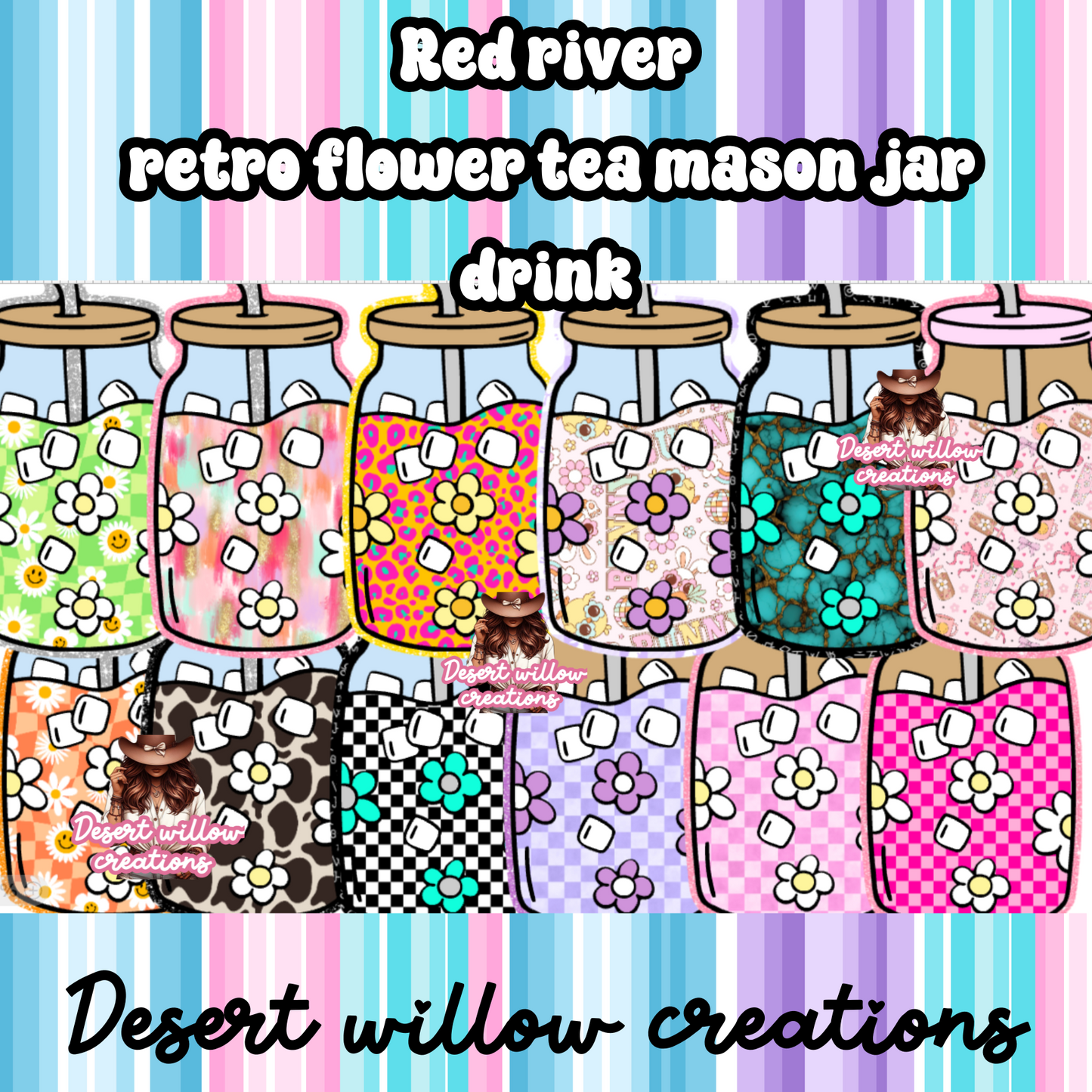 retro mason jar cardstock