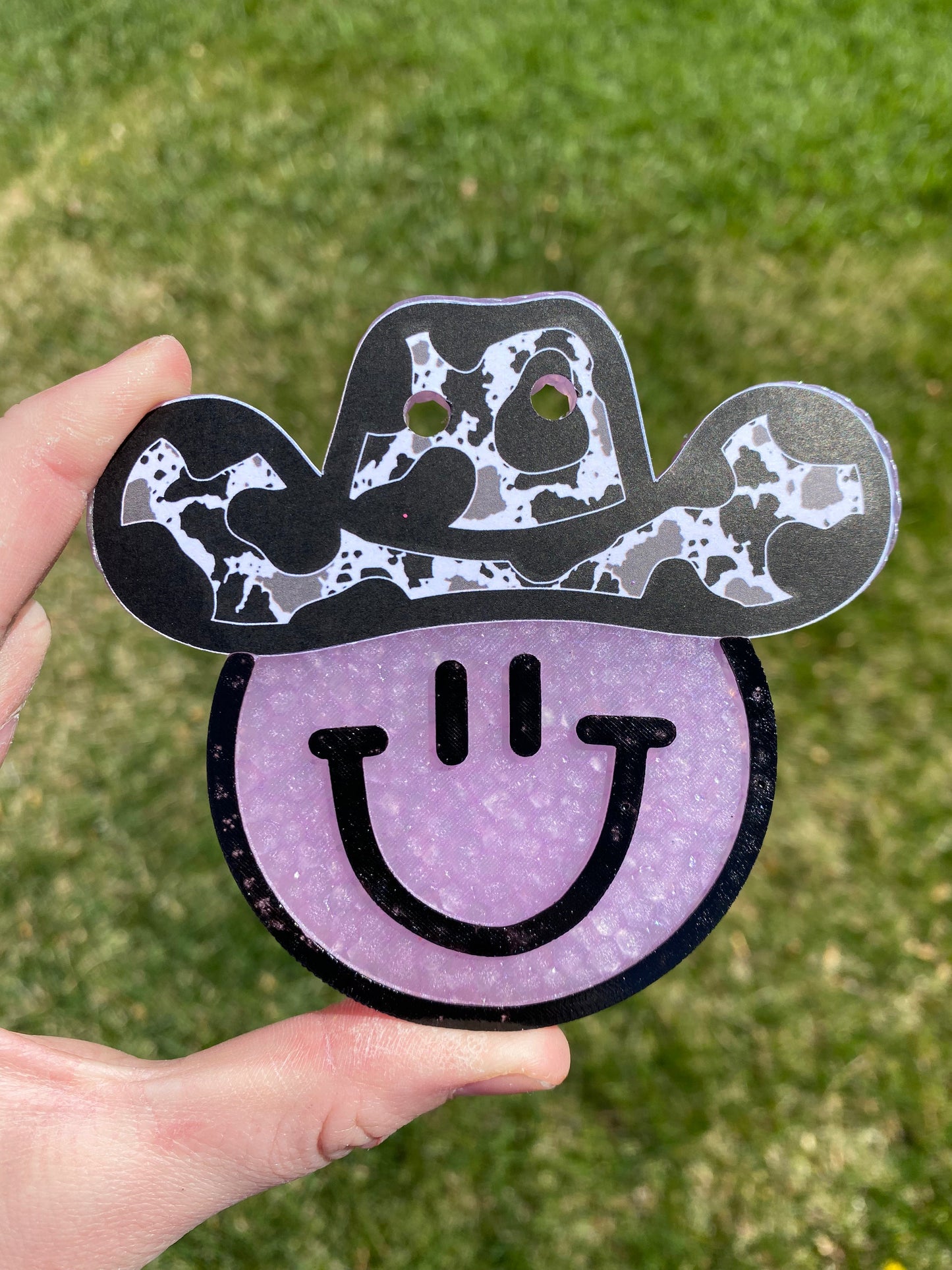 retail by hales cowboy smiley (cardstock)