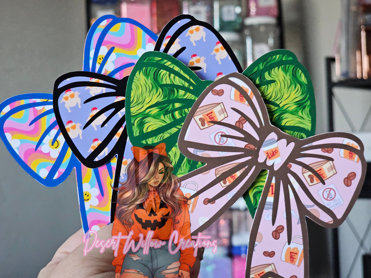 Bow cardstock