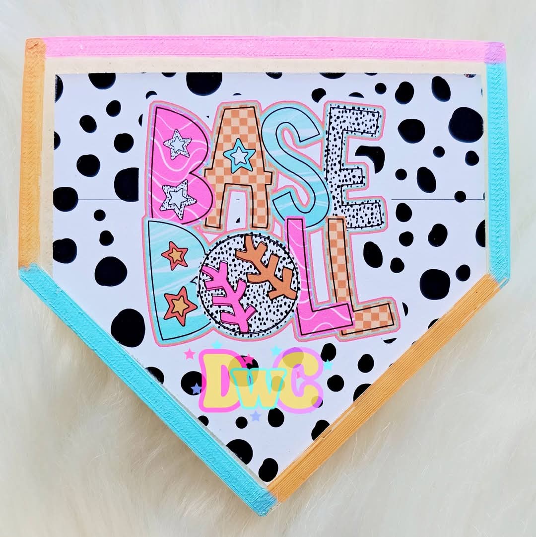 Abc Homeplate cardstock