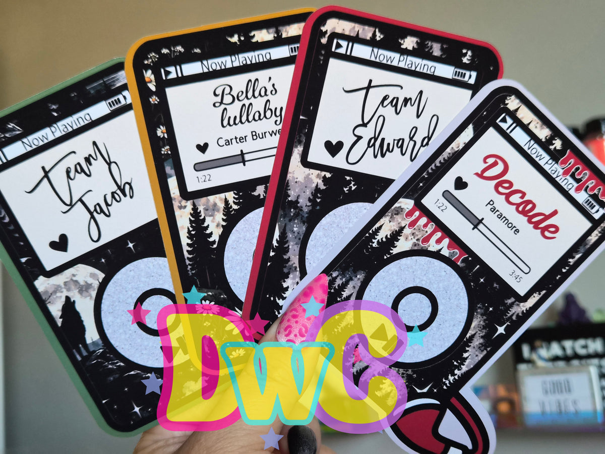Abc iPod cardstock