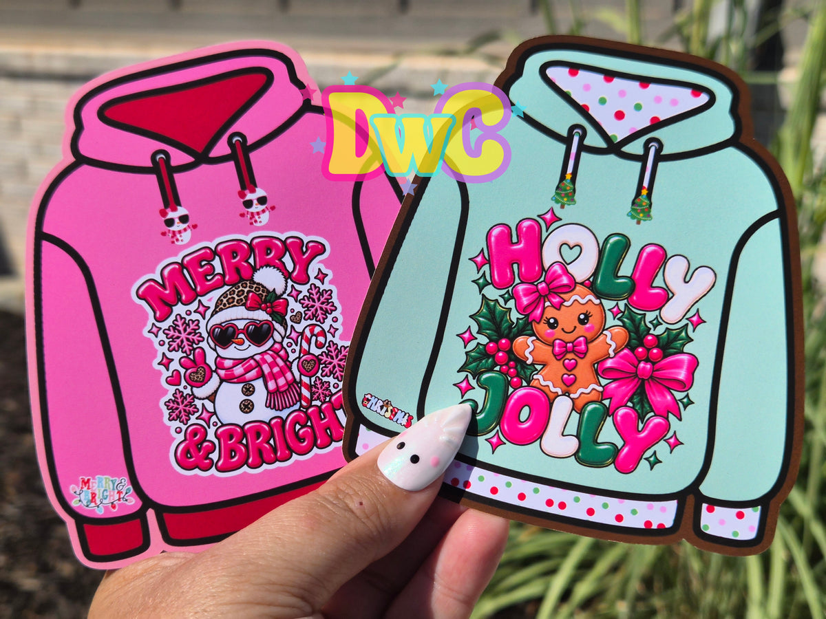 Abc hoodie cardstock