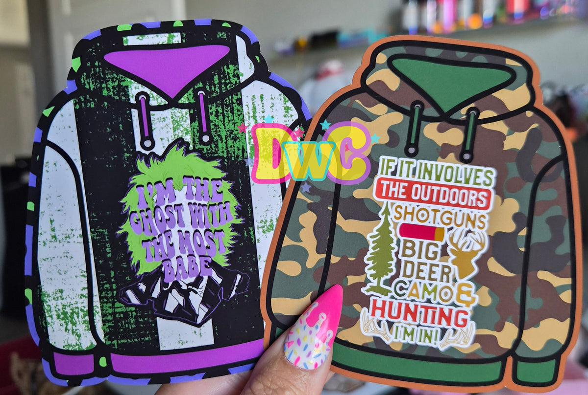 Abc hoodie cardstock