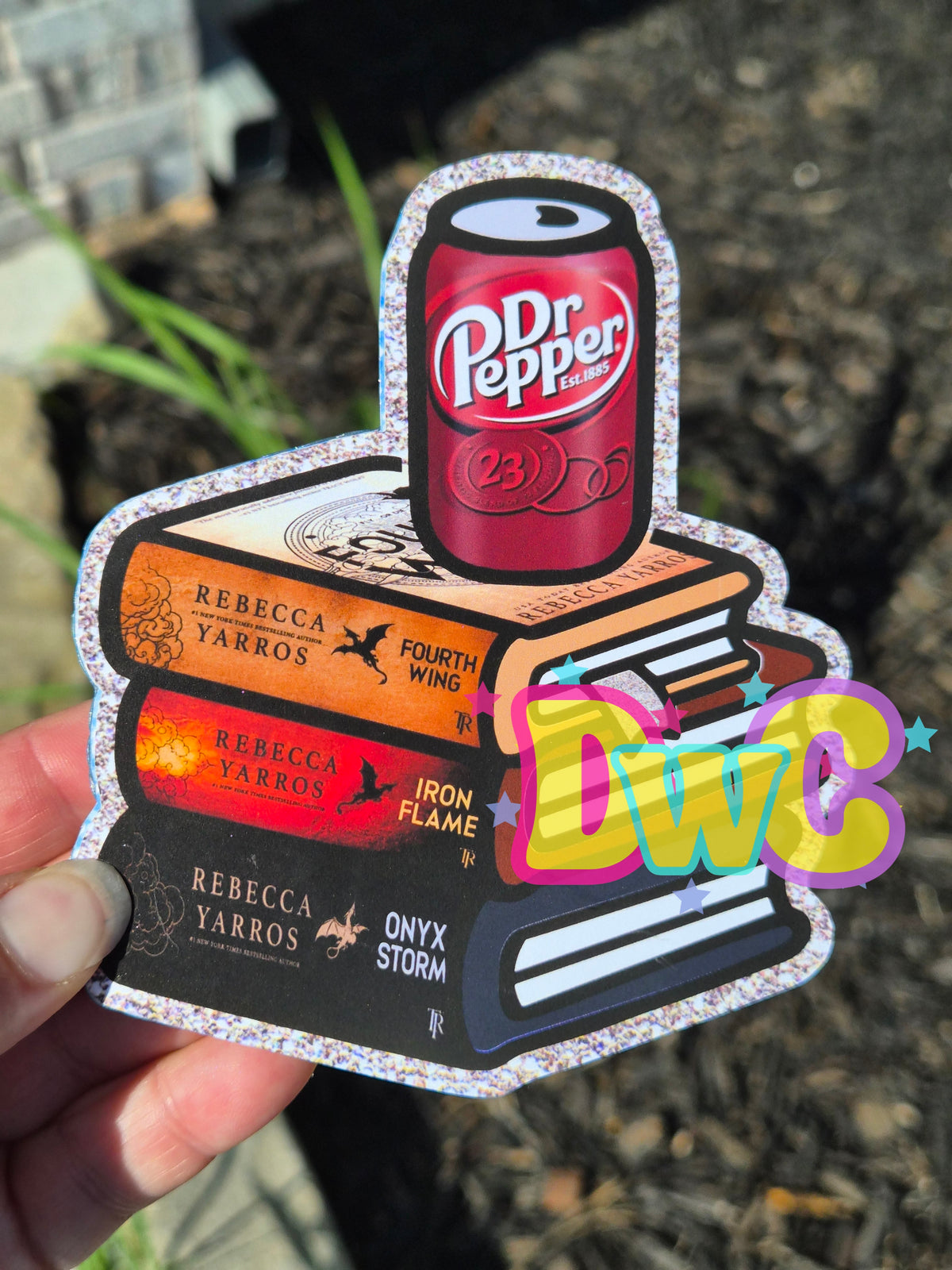 ABC drink an spicy books cardstock