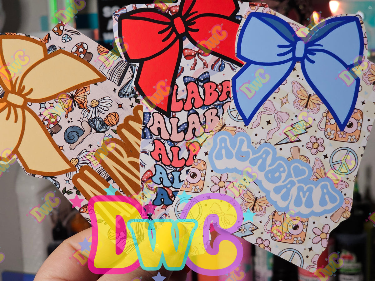 Abc alabama bow cardstock