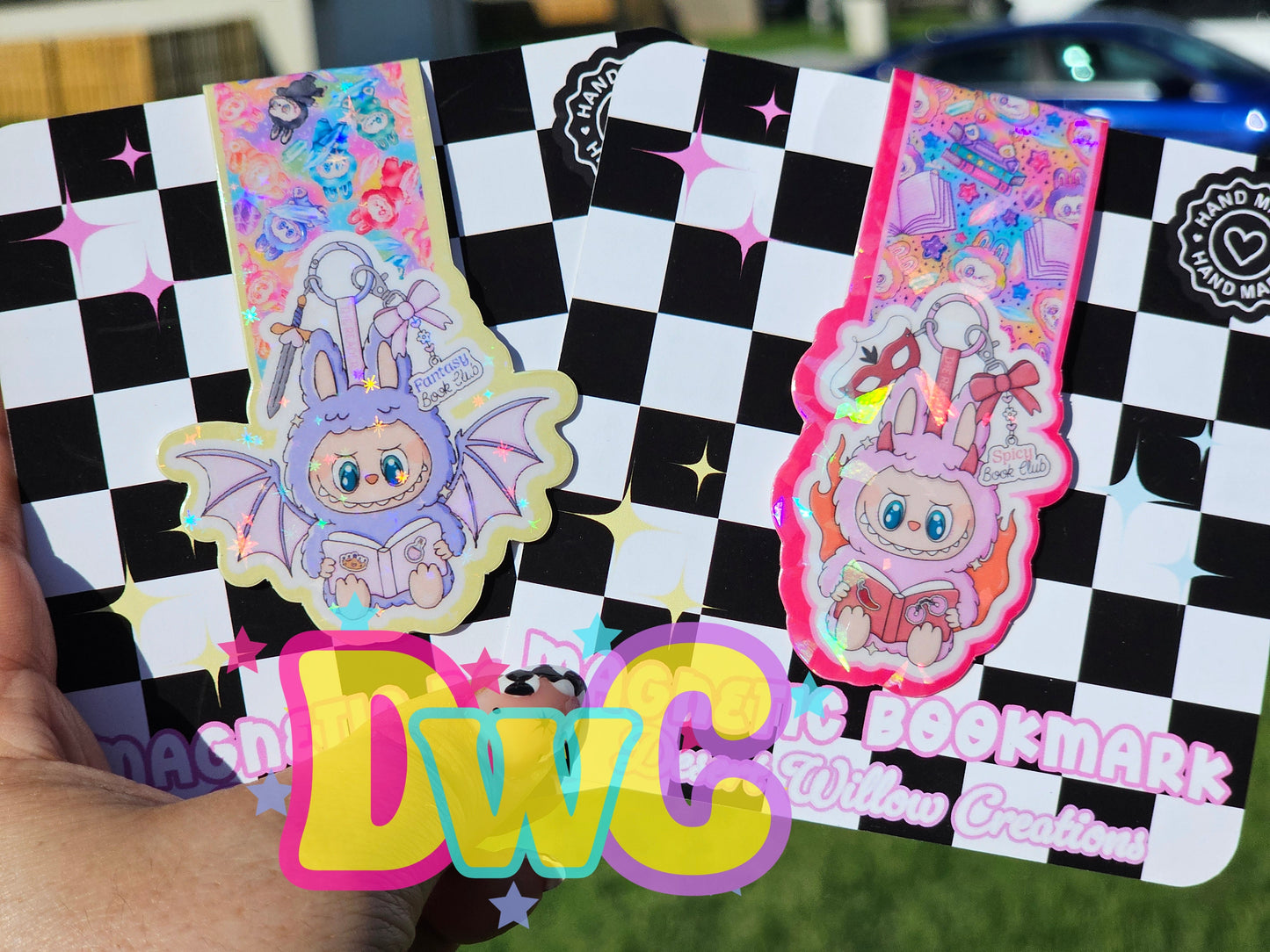 Spicy bubu magnetic bookmark