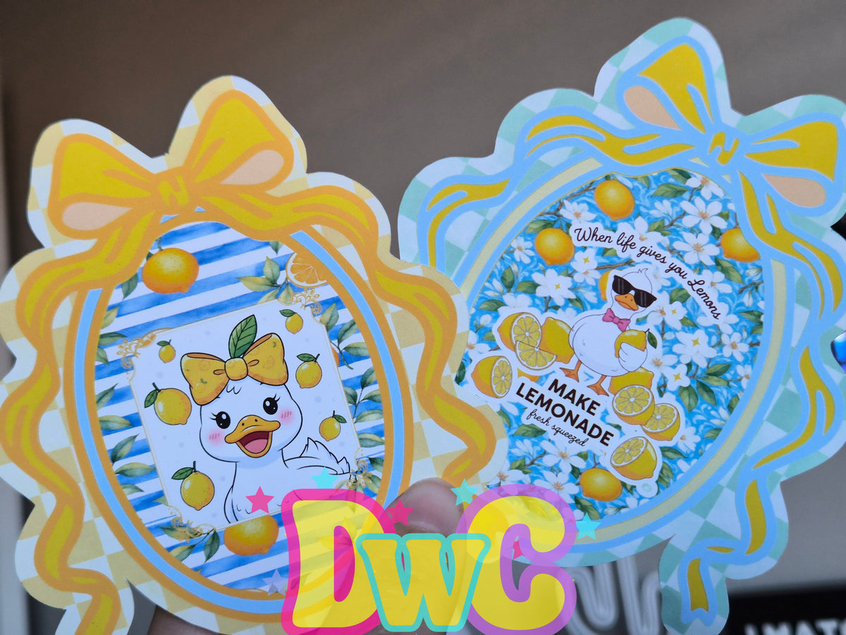 Abc Oval frame cardstock