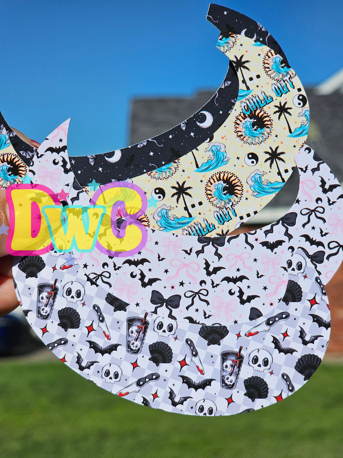 Abc duck floaty cardstock