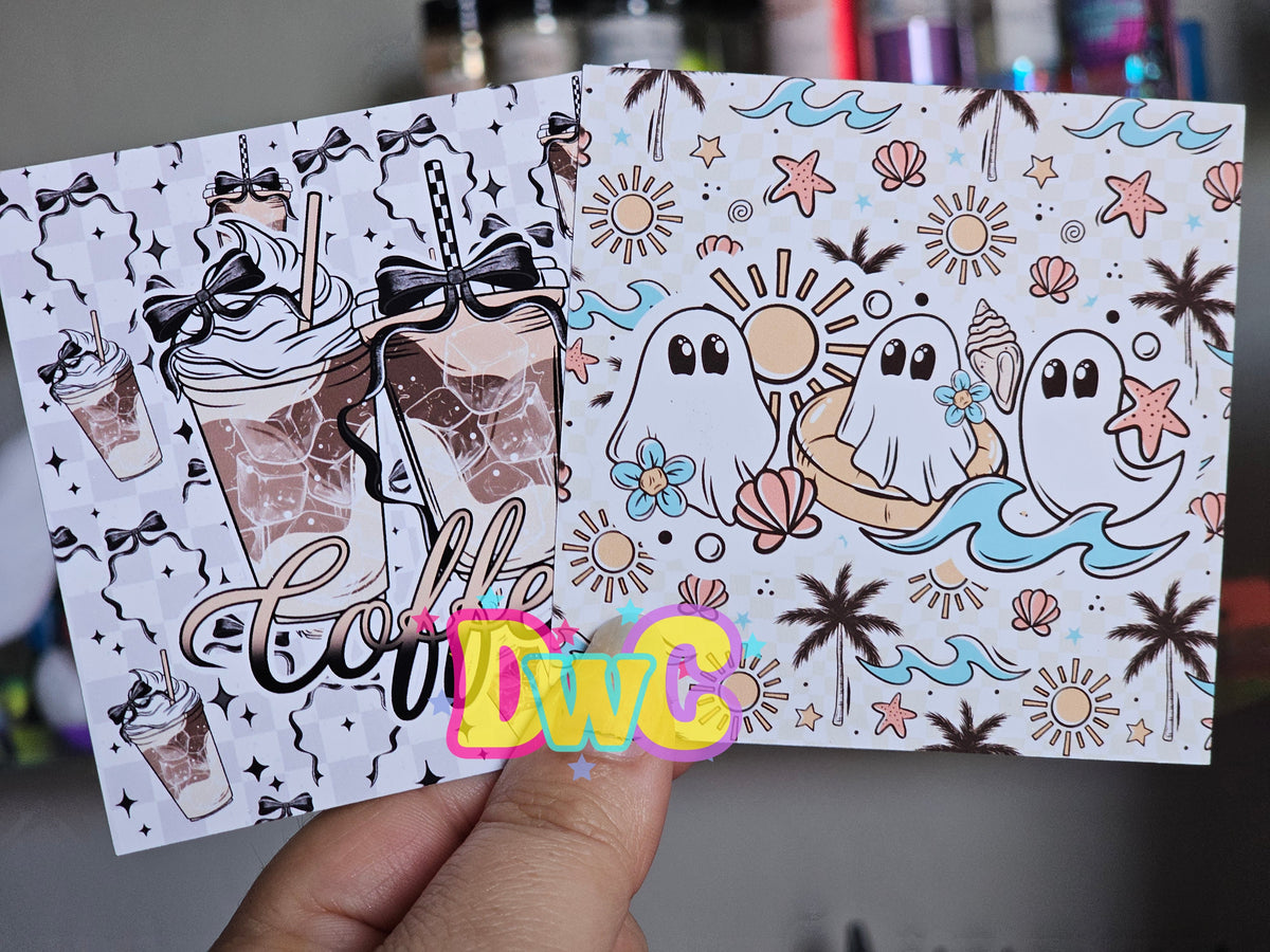 Square cardstock