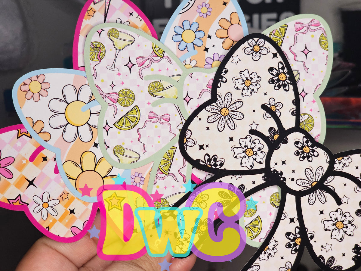 Bow cardstock