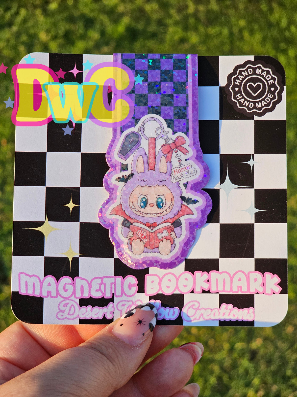 Spicy bubu magnetic bookmark