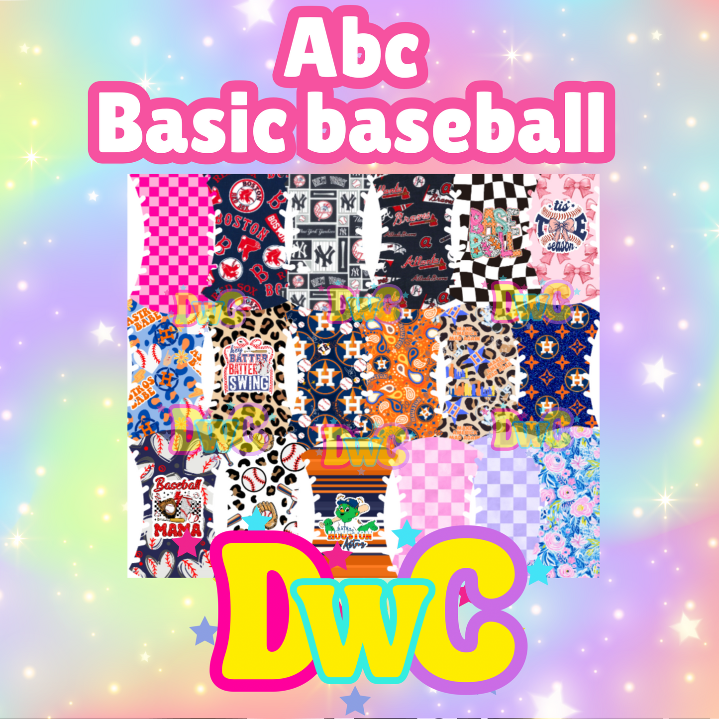 Abc Basic baseball cardstock
