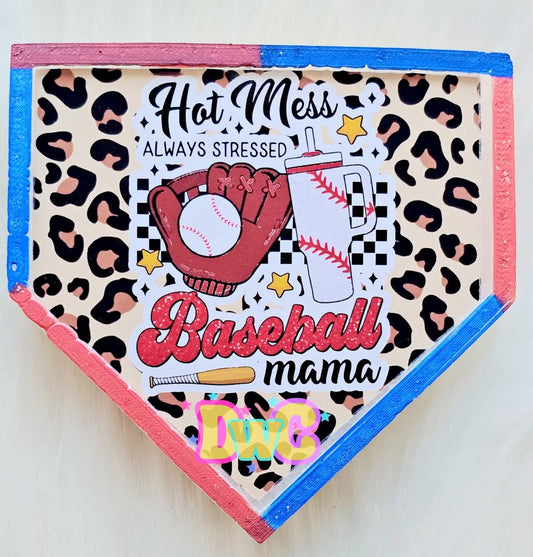 Abc Homeplate cardstock