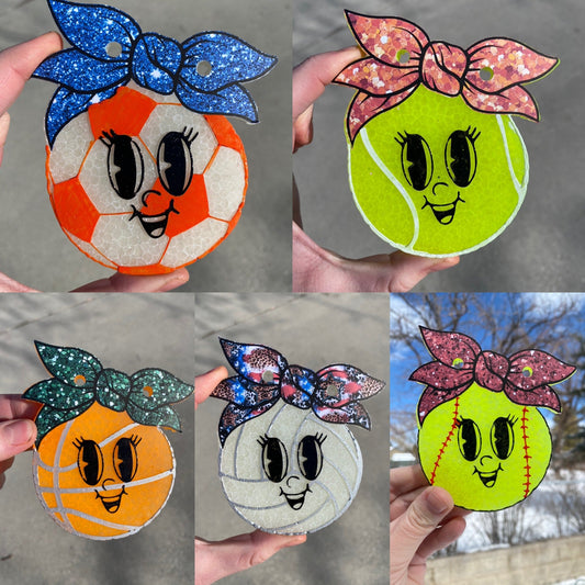 retail by hales bow for sports balls (cardstock)