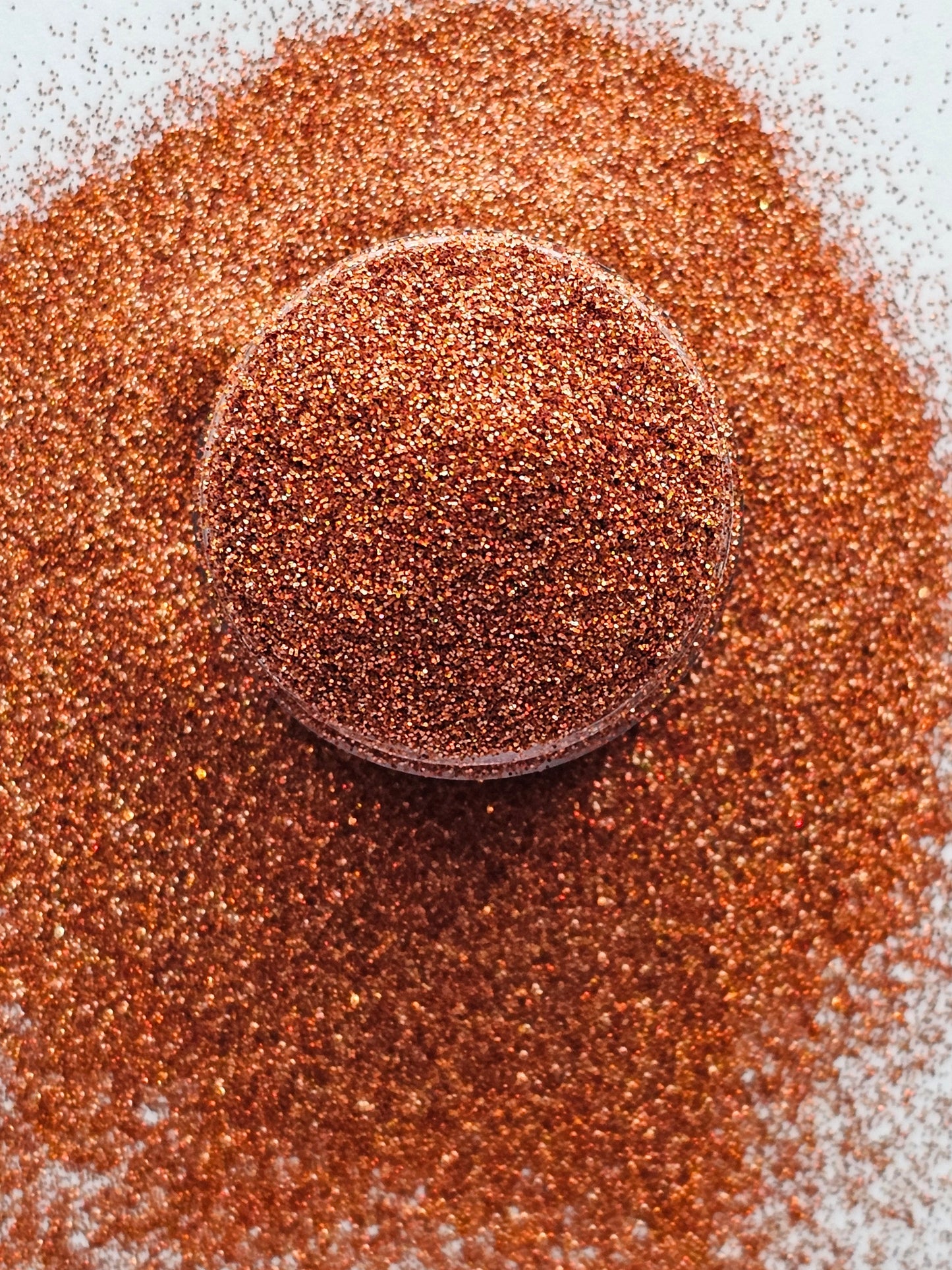 Pumpkin holographic fine glitter