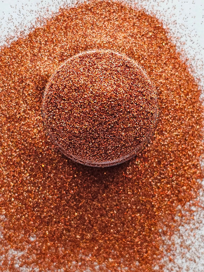 Pumpkin holographic fine glitter