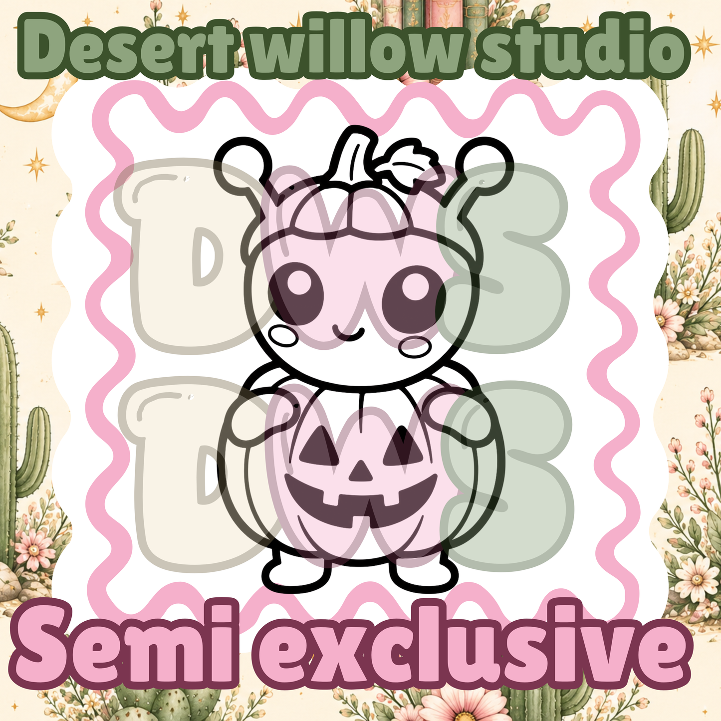 Alien in pumpkin costume png