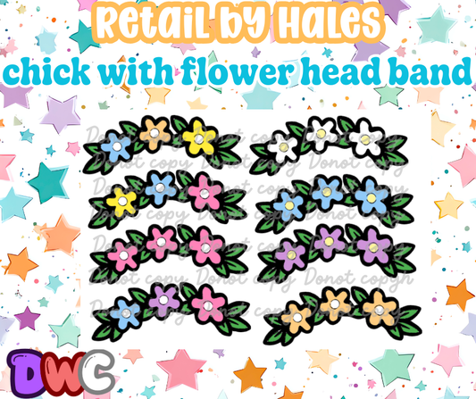 Retail by Hales chick with flower head band