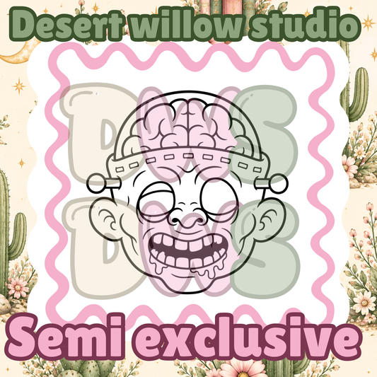 zombie head png
