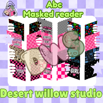 abc masked reader physical cardstock