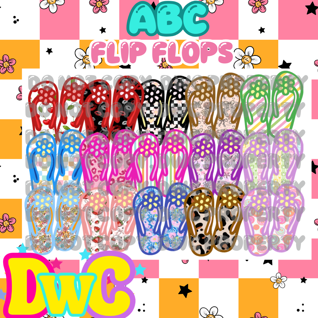 abc flip flops