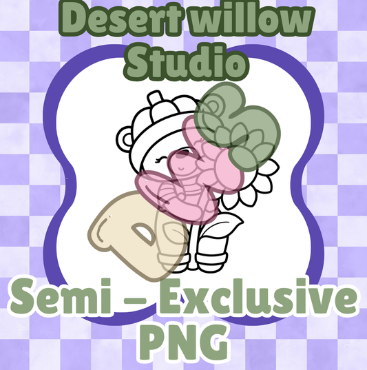 sunflower bear png