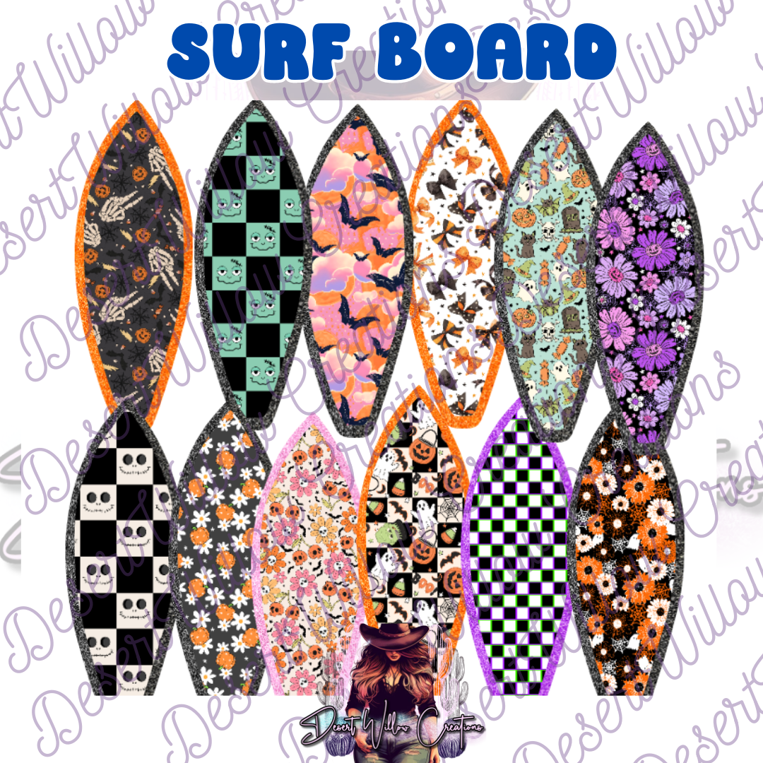 Abc surfboard (cardstock)