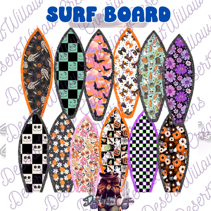 Abc surfboard (cardstock)