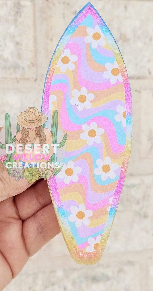 Abc surfboard (cardstock)