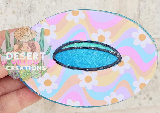 Abc floral float (cardstock)