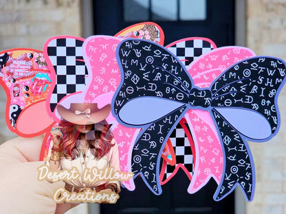 Bow cardstock