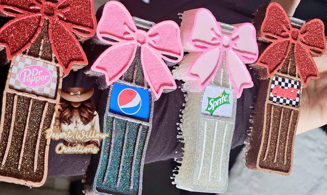 Abc soda bottle cardstock