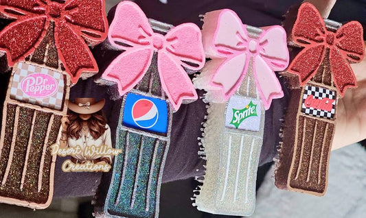 Abc soda bottle cardstock