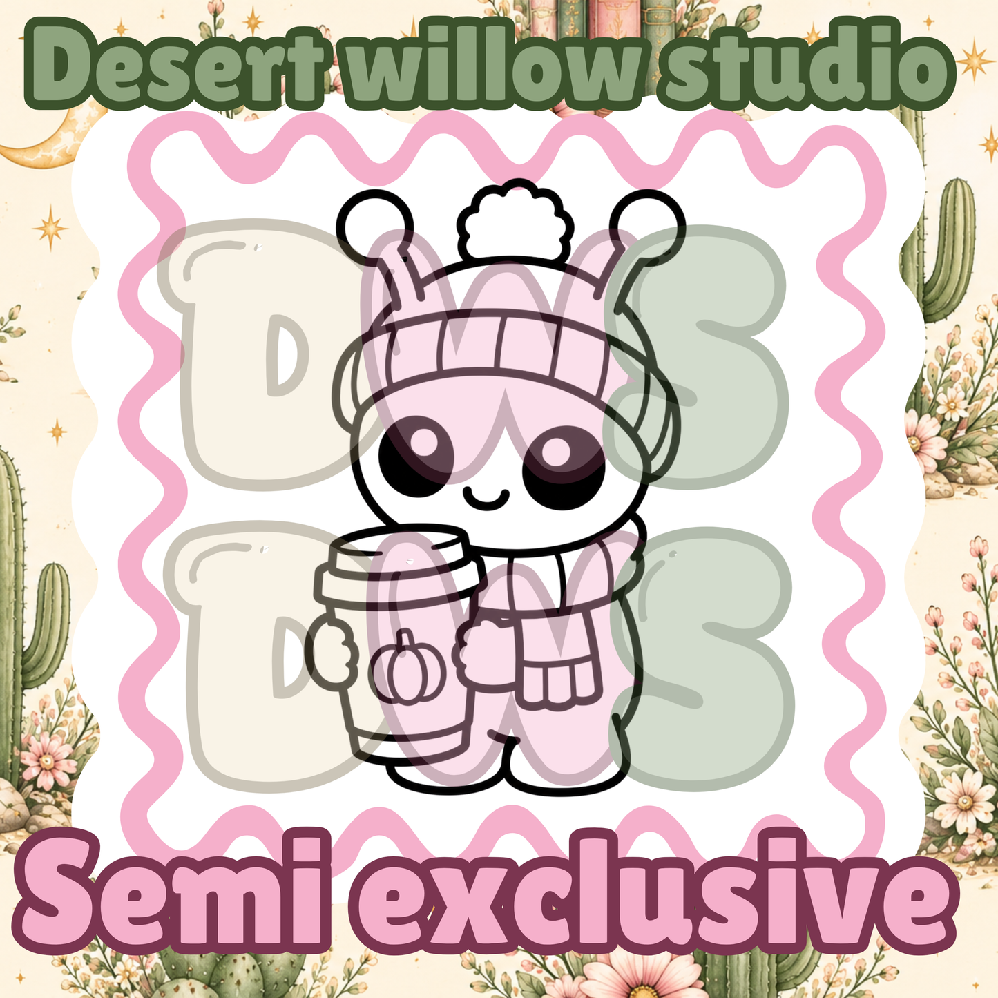 alien cozy fall  png