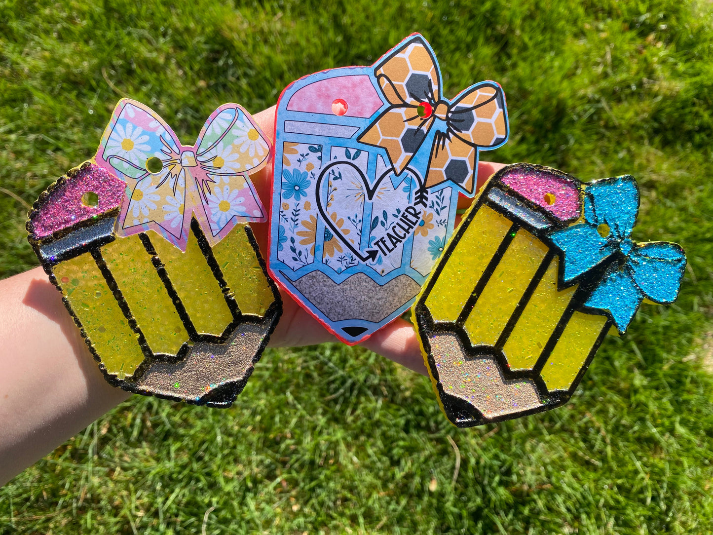 retail by hales (pencil w/ bow cardstock)