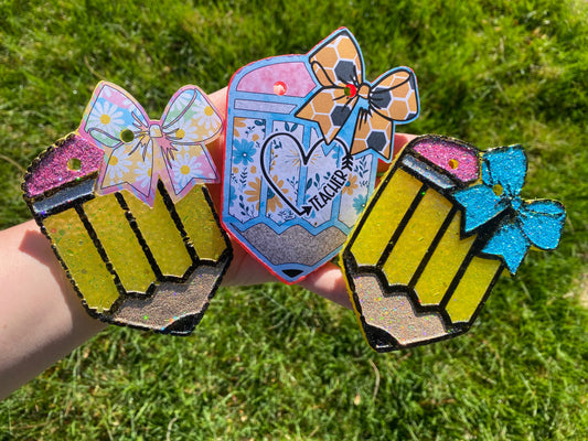 retail by hales (pencil w/ bow cardstock)