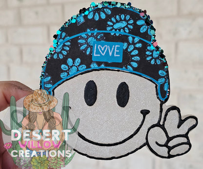 Abc heart beanie