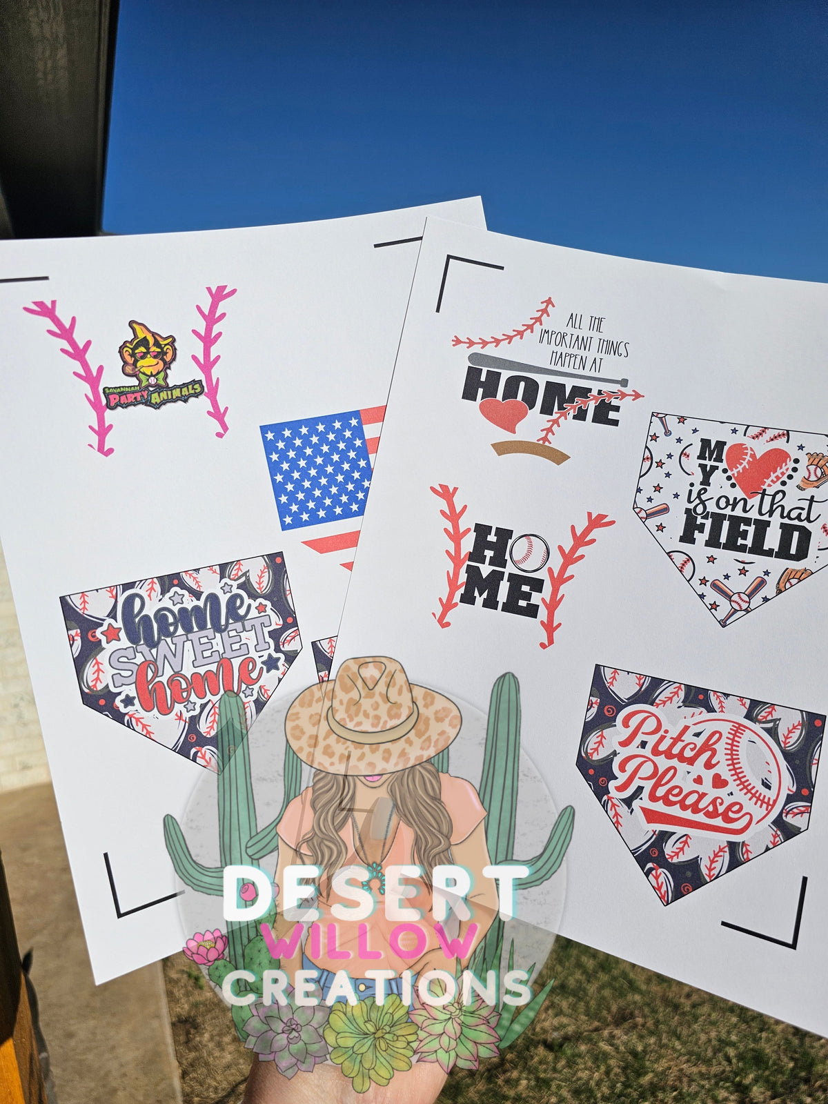 Abc Homeplate cardstock VENTS