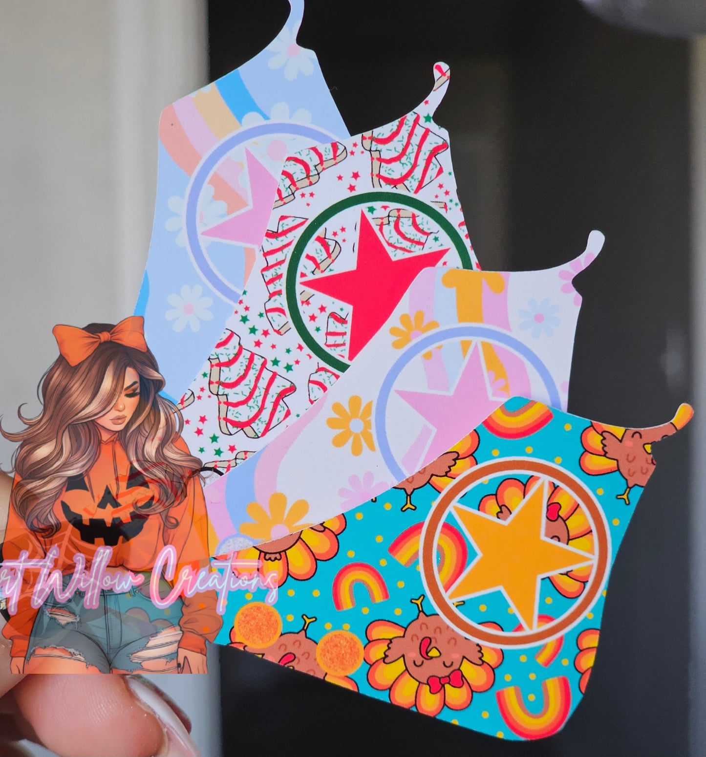 Abc High top canvas shoe (cardstock)