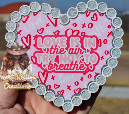 sunshine scents pearl heart cardstock