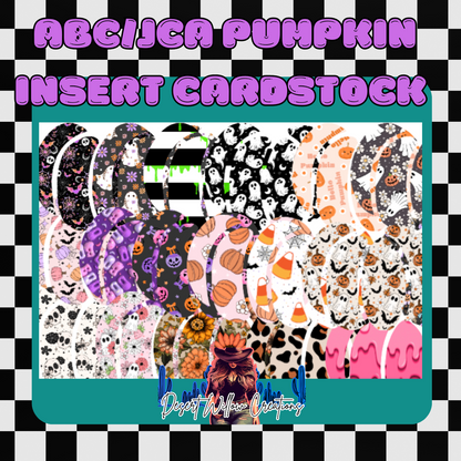 ABC/JCA pumpkin insert mold for insert.