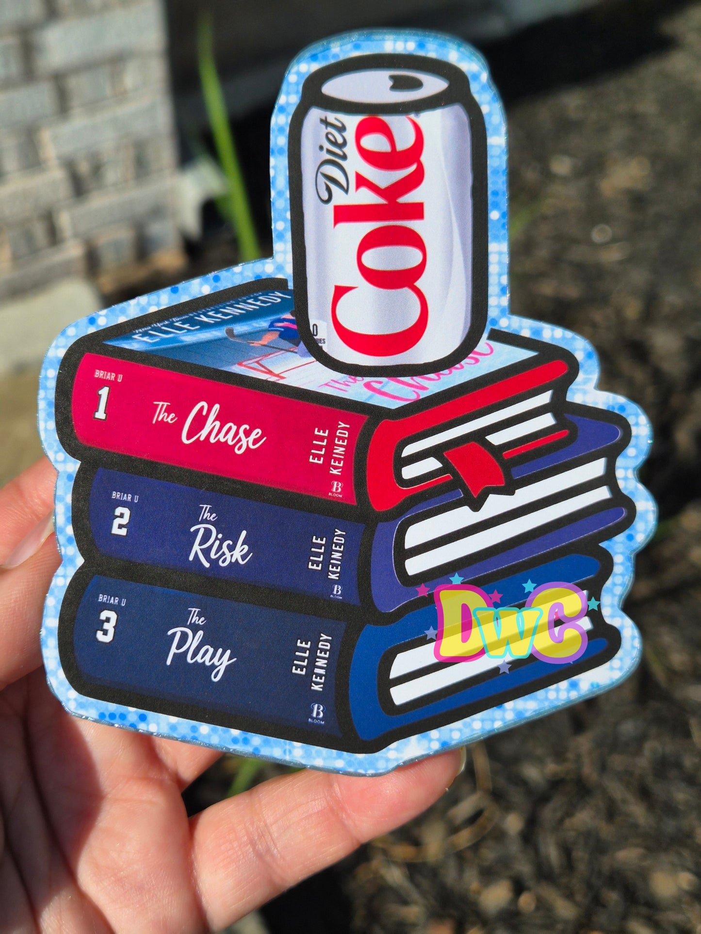 ABC drink an spicy books cardstock
