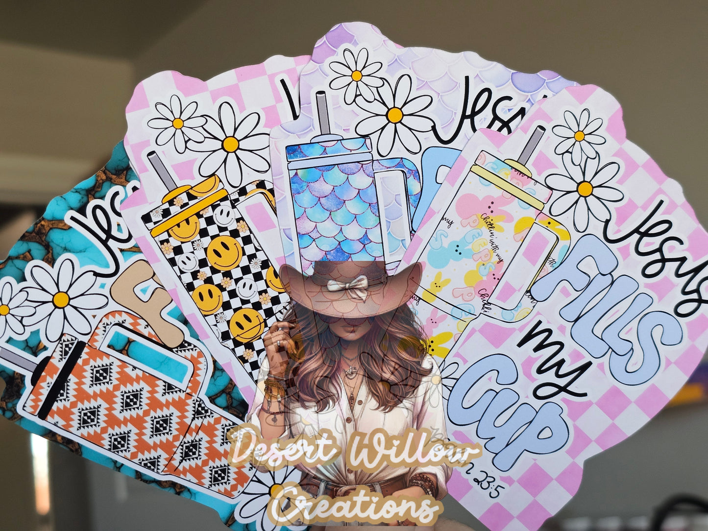 Abc Jesus full my cup cardstock option