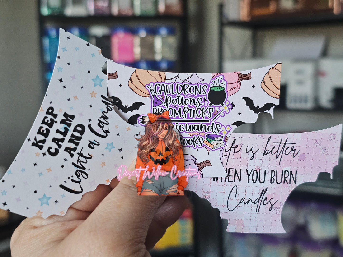 Goodvibes candle cardstock