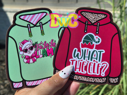 Abc hoodie cardstock