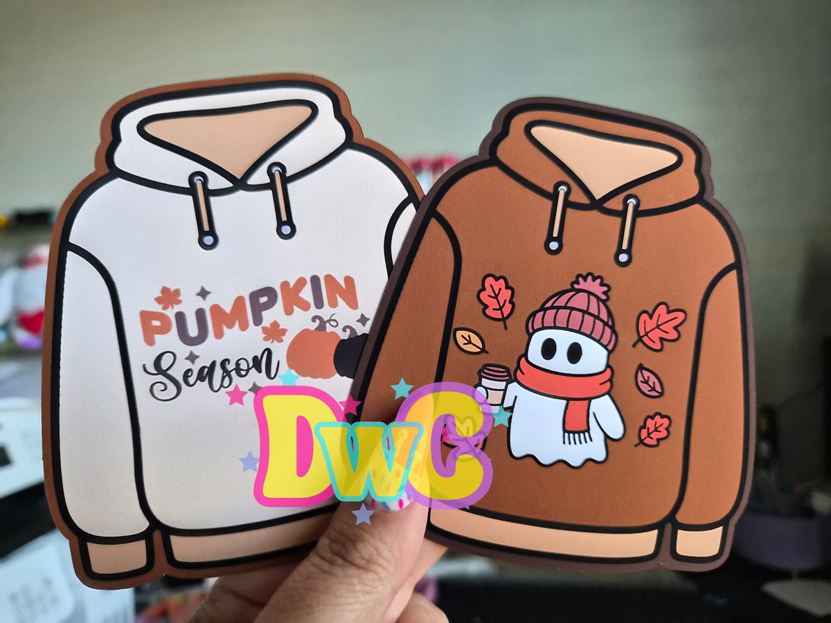 Abc hoodie cardstock